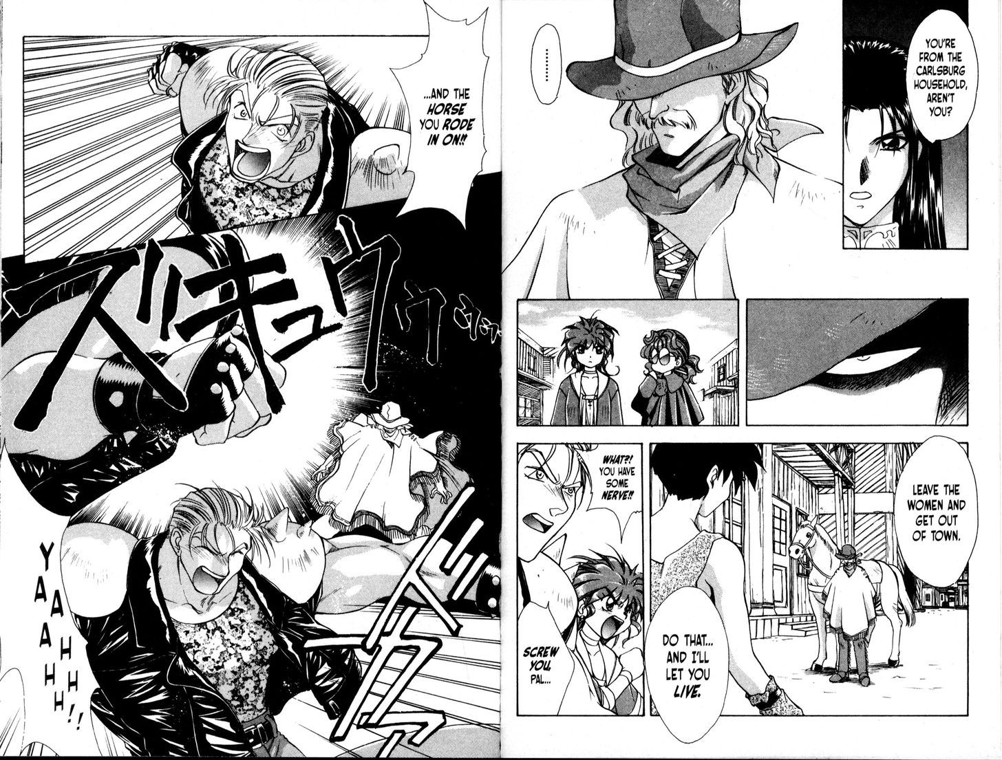 Bakuretsu Hunters Chapter 45 page 8 - Chapter 45 : The Sonic Magician (Part 1)