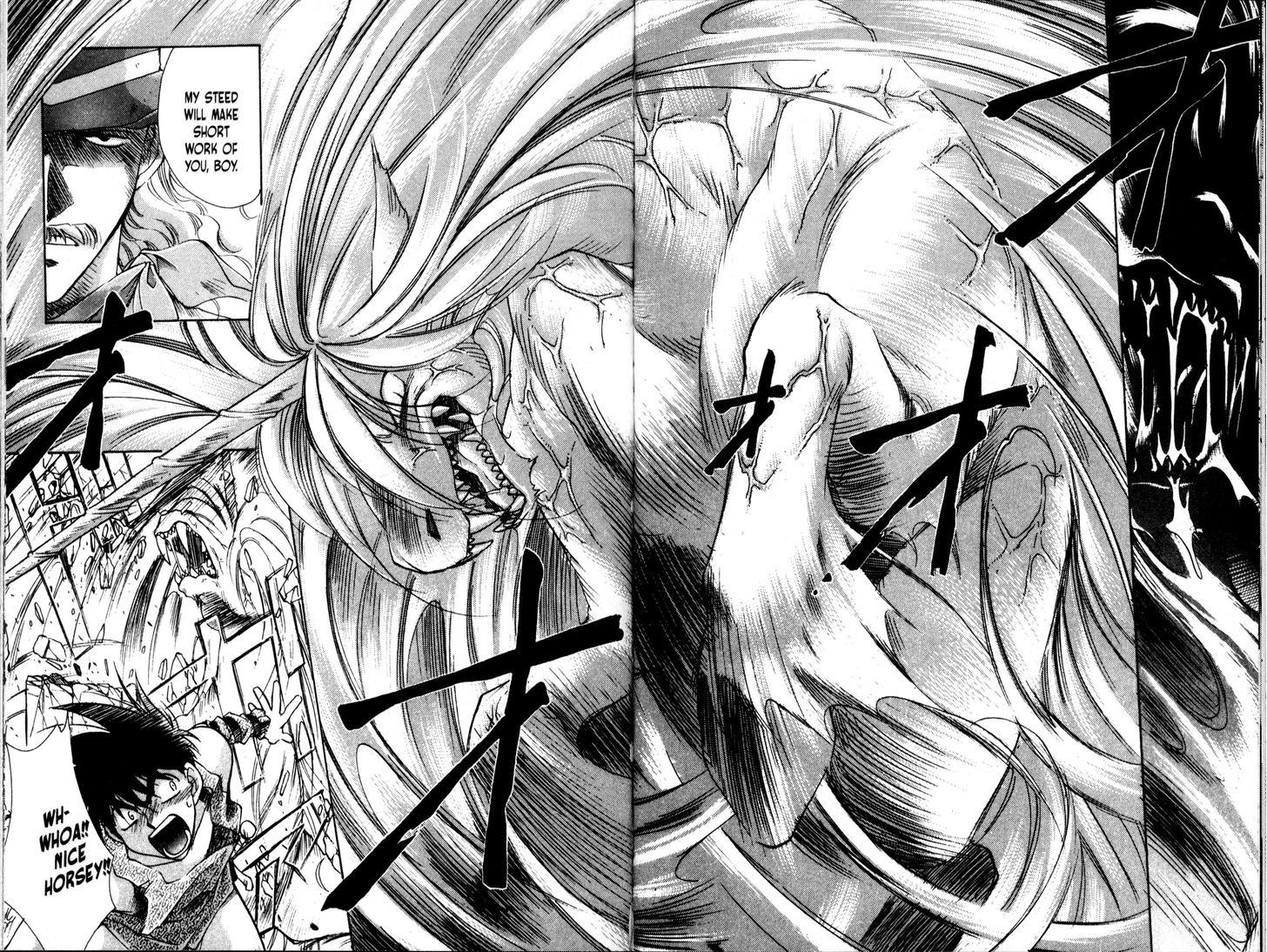 Bakuretsu Hunters Chapter 46 page 13 - Chapter 46 : The Sonic Magician (Part 2)