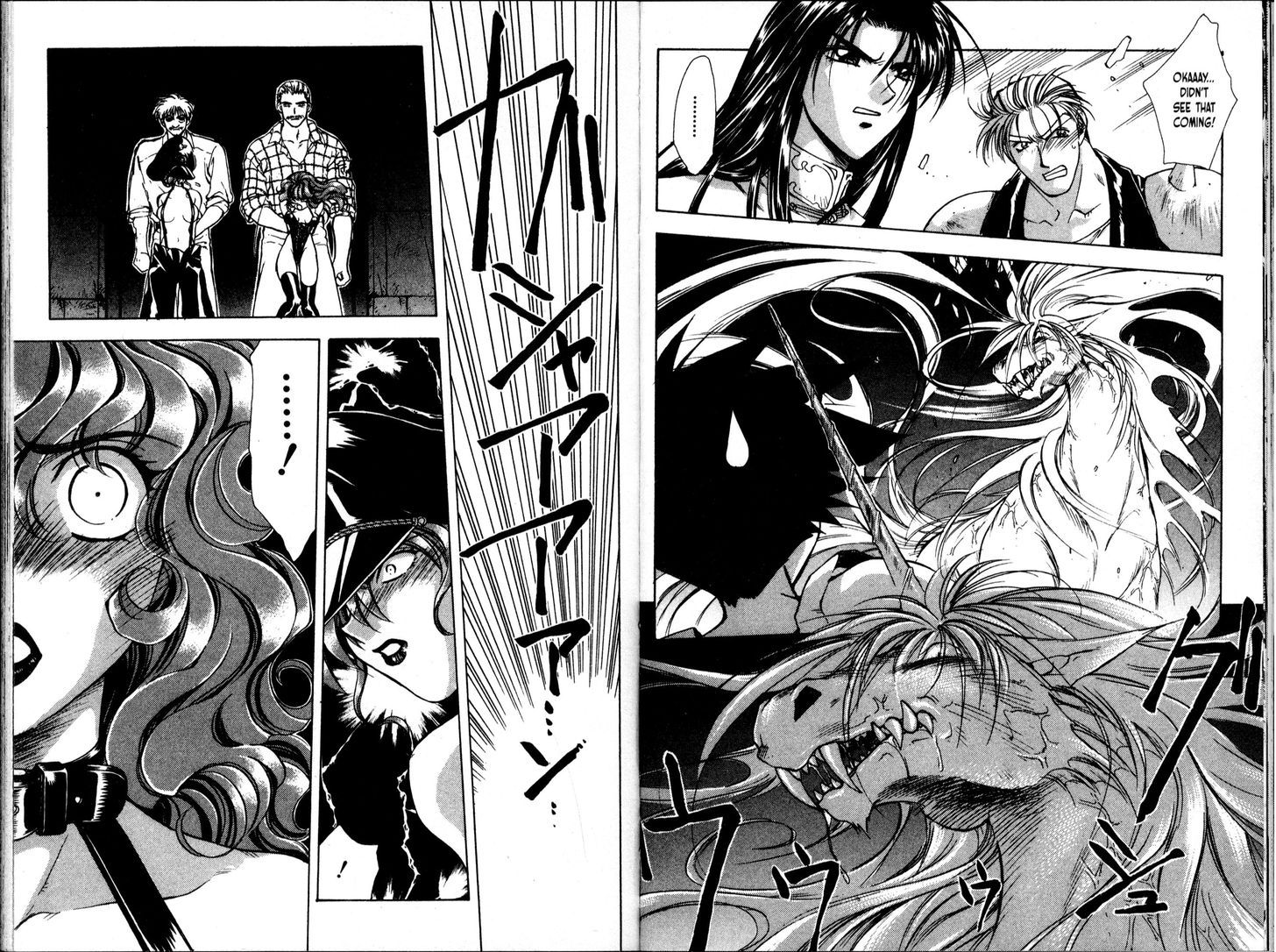 Bakuretsu Hunters Chapter 46 page 14 - Chapter 46 : The Sonic Magician (Part 2)
