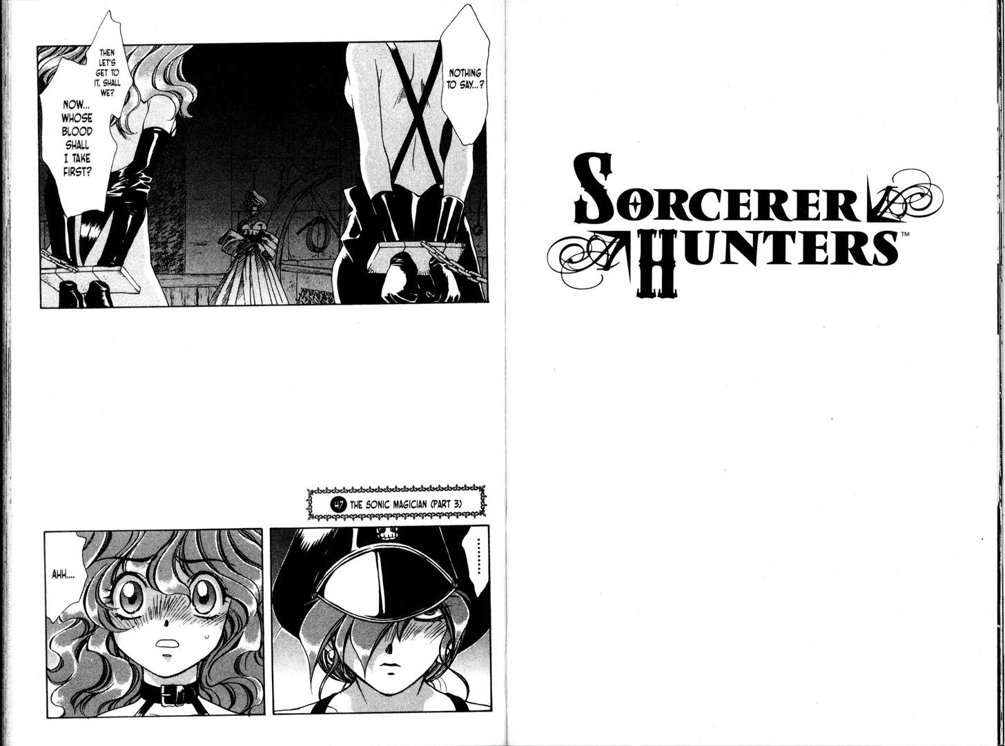 Bakuretsu Hunters Chapter 47 page 1 - Chapter 47 : The Sonic Magician (Part 3)