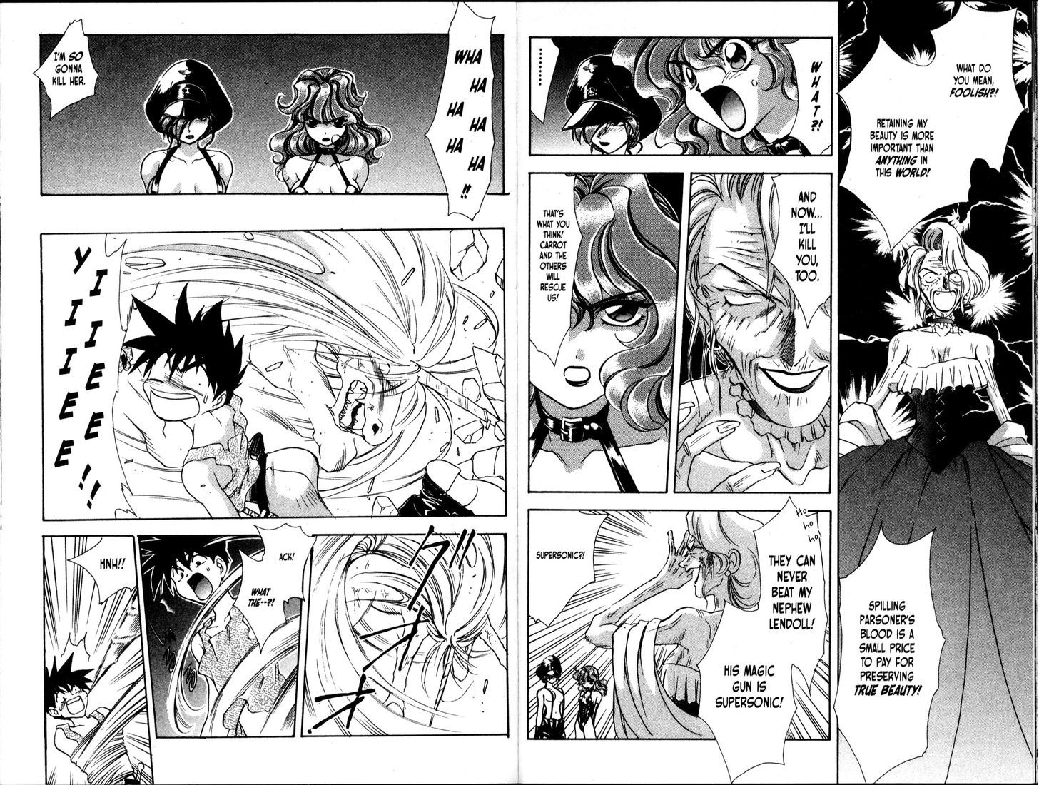 Bakuretsu Hunters Chapter 47 page 3 - Chapter 47 : The Sonic Magician (Part 3)