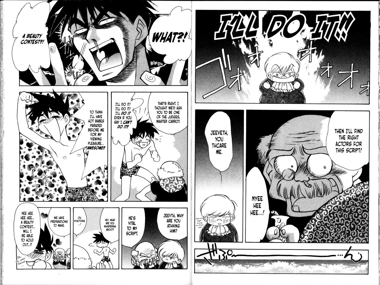 Bakuretsu Hunters Chapter 48 page 6 - Chapter 48 : Shine! The 1024th Absolute Babe Contest