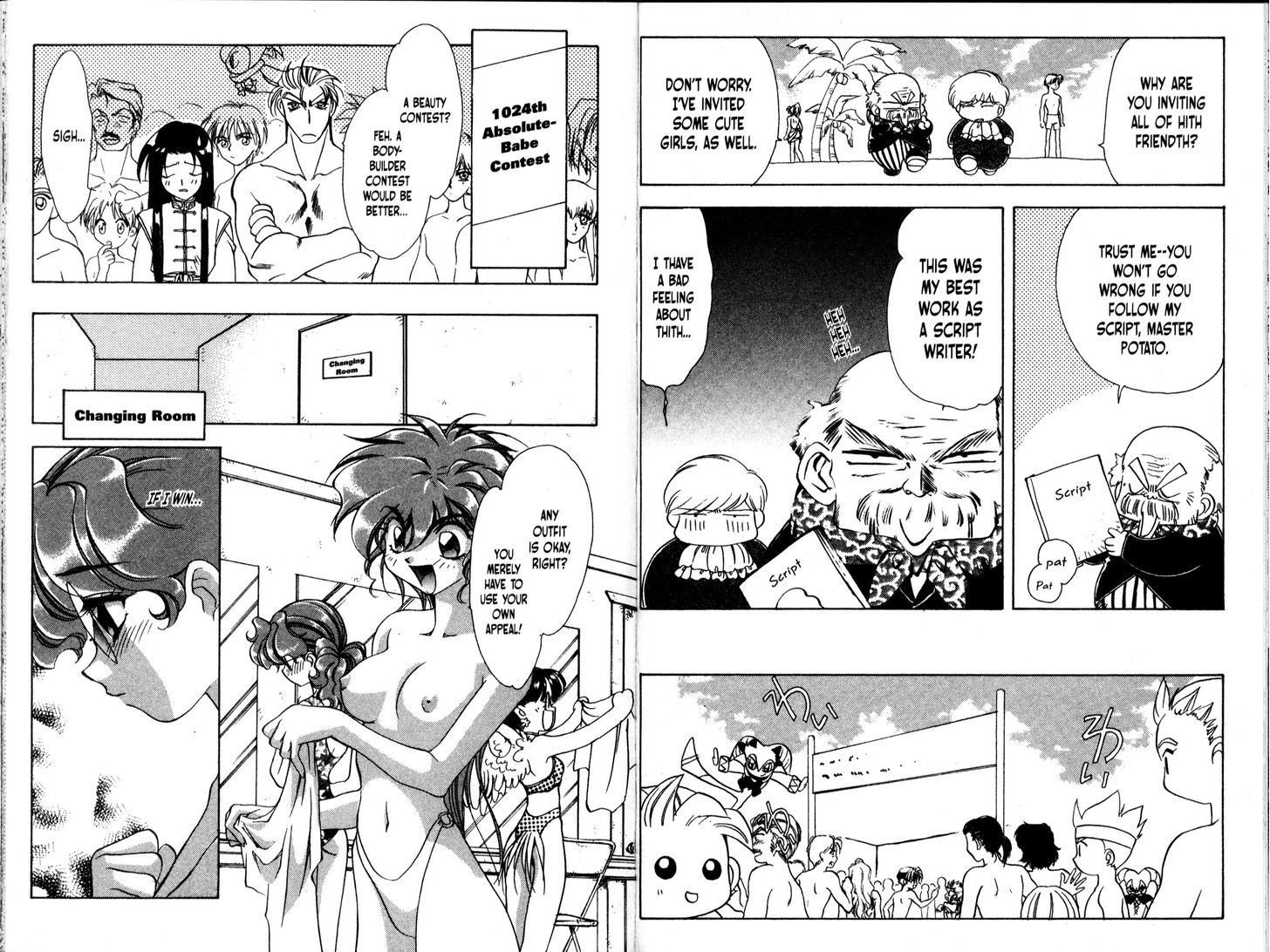 Bakuretsu Hunters Chapter 48 page 9 - Chapter 48 : Shine! The 1024th Absolute Babe Contest