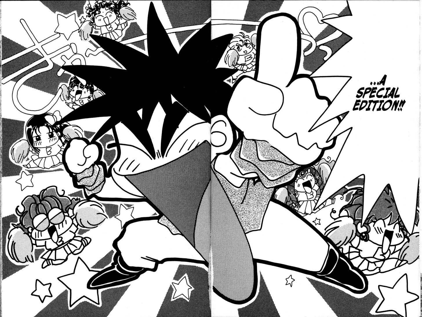 Bakuretsu Hunters Chapter 50 page 10 - Chapter 50 : Sorcerer Hunters Retro (Part 1)