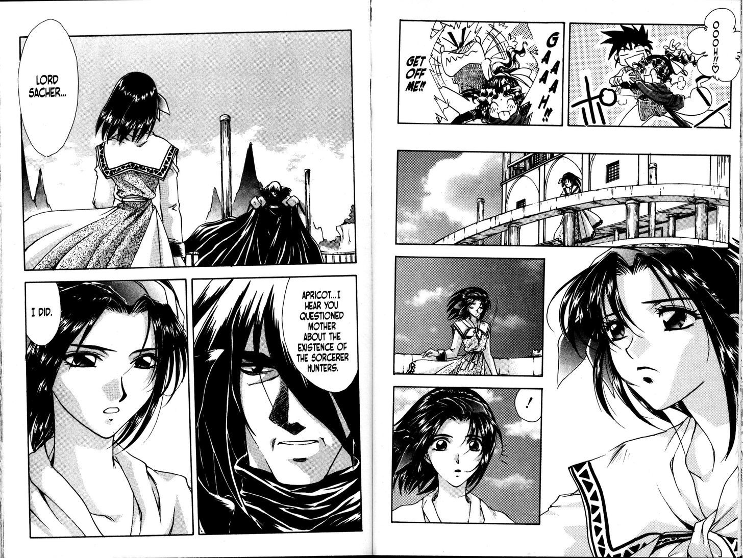 Bakuretsu Hunters Chapter 50 page 21 - Chapter 50 : Sorcerer Hunters Retro (Part 1)