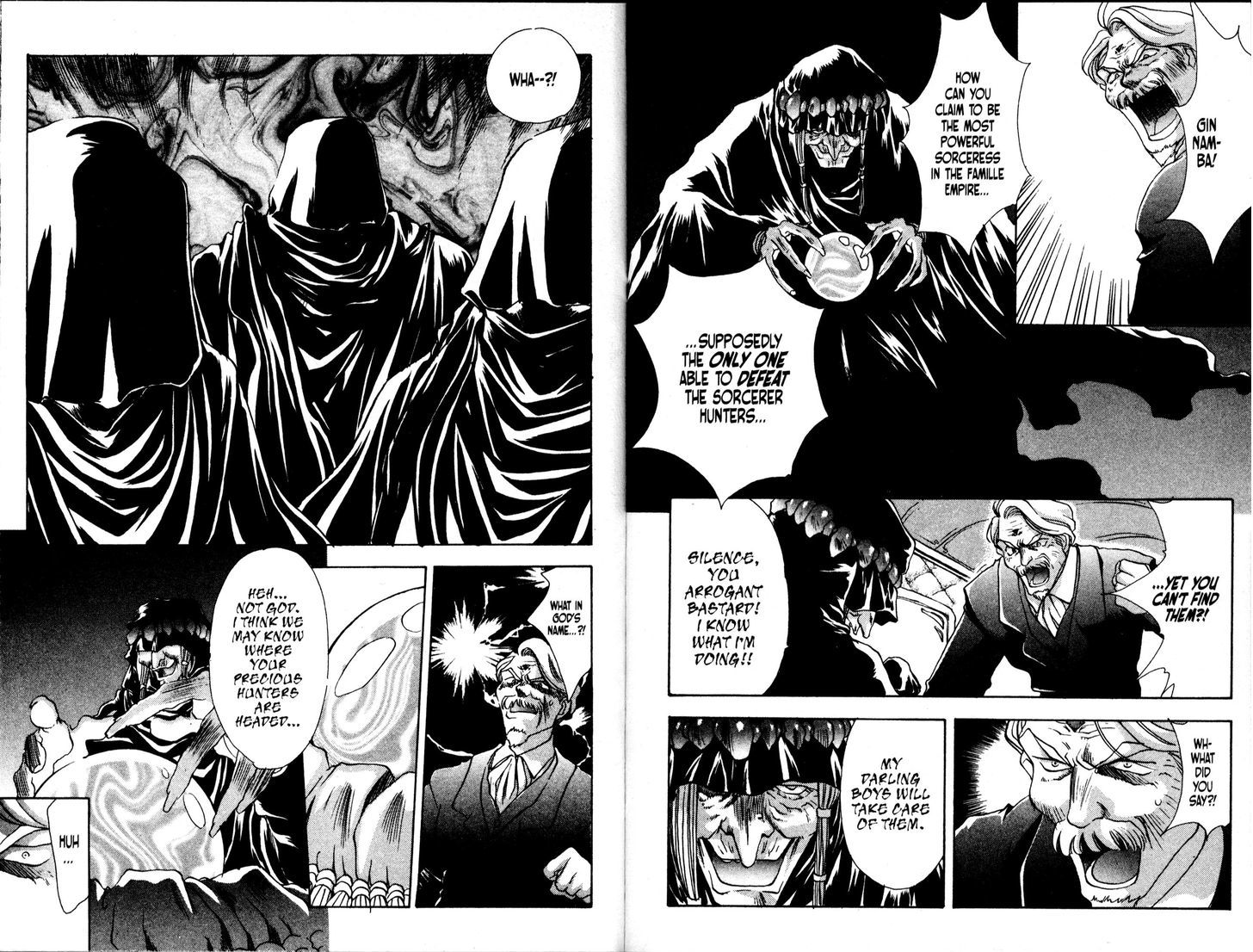 Bakuretsu Hunters Chapter 51 page 6 - Chapter 51 : Sorcerer Hunters Retro (Part 2)