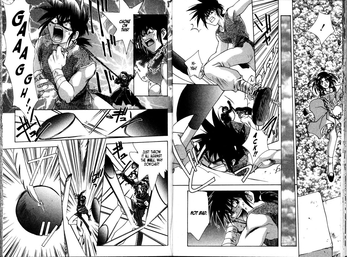 Bakuretsu Hunters Chapter 52 page 12 - Chapter 52 : Sorcerer Hunters Retro (Part 3)