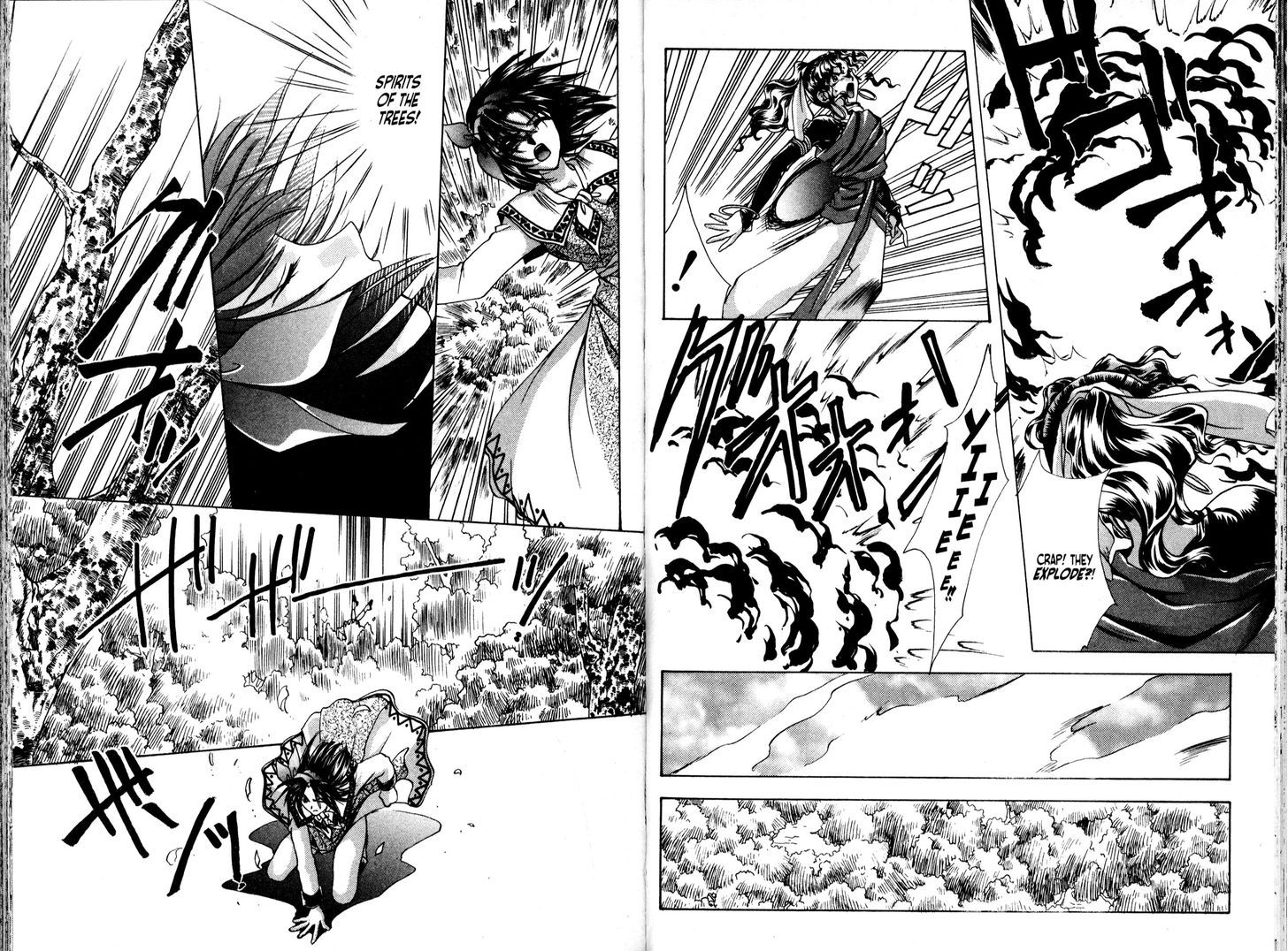Bakuretsu Hunters Chapter 52 page 13 - Chapter 52 : Sorcerer Hunters Retro (Part 3)