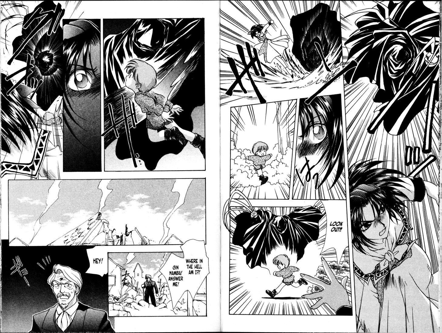 Bakuretsu Hunters Chapter 52 page 14 - Chapter 52 : Sorcerer Hunters Retro (Part 3)