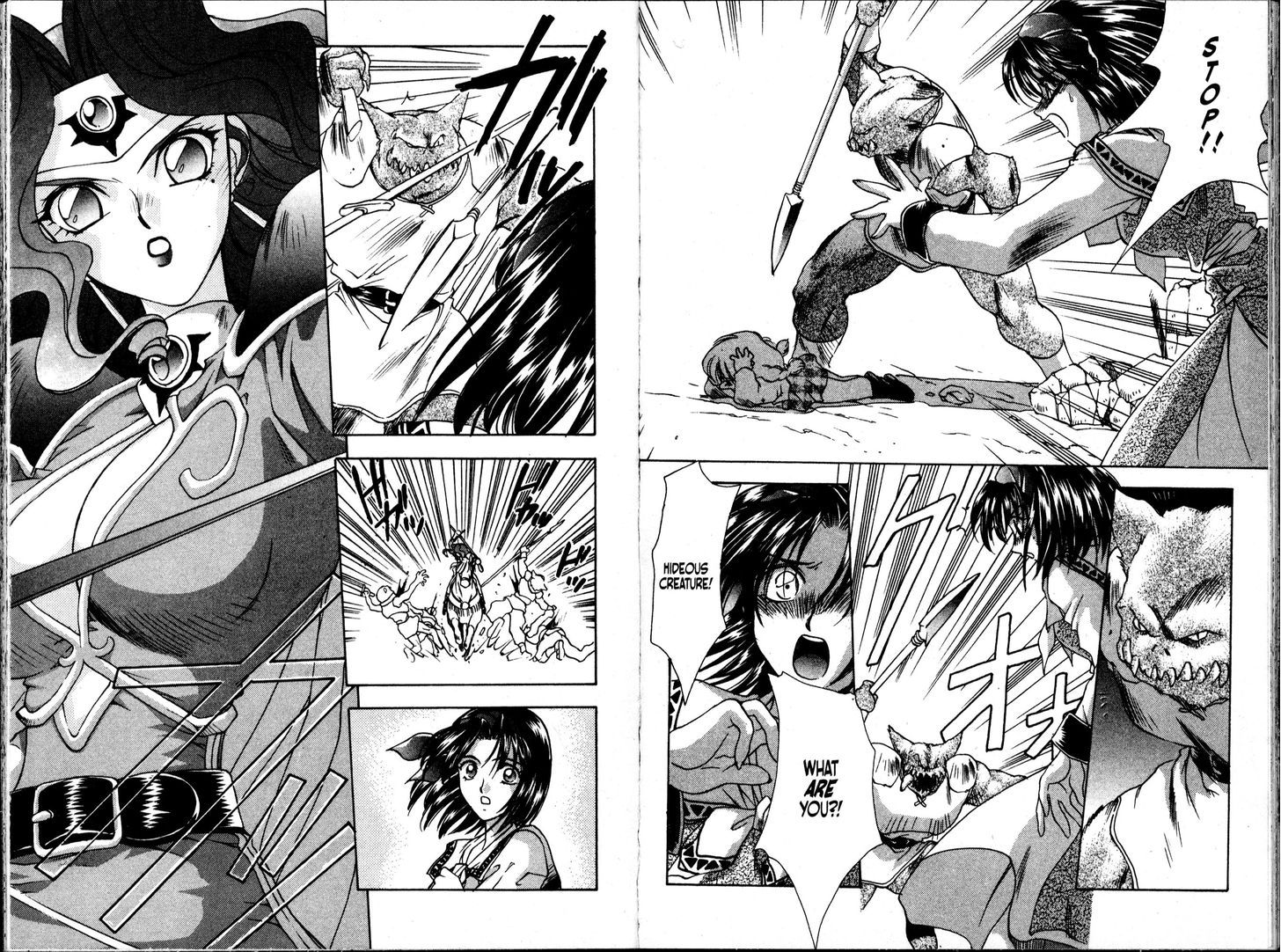 Bakuretsu Hunters Chapter 52 page 2 - Chapter 52 : Sorcerer Hunters Retro (Part 3)