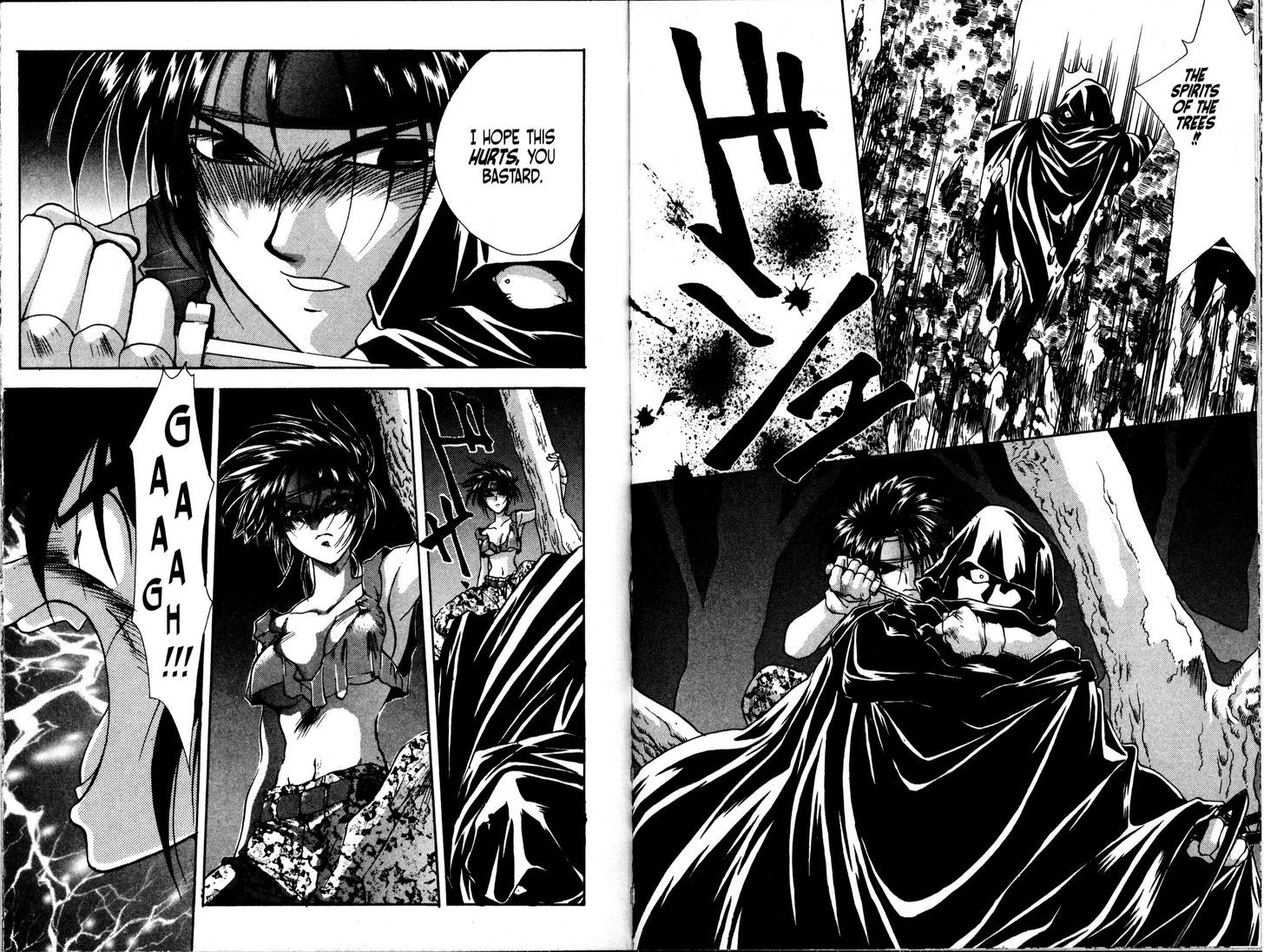 Bakuretsu Hunters Chapter 53 page 3 - Chapter 53 : Sorcerer Hunters Retro (Part 4)
