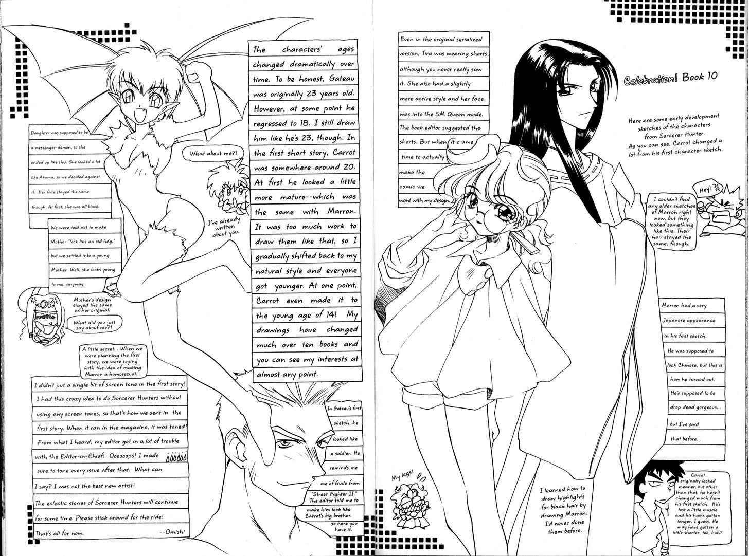 Bakuretsu Hunters Chapter 54 page 17 - Chapter 54 : Sorcerer Hunters Retro (Part 5)