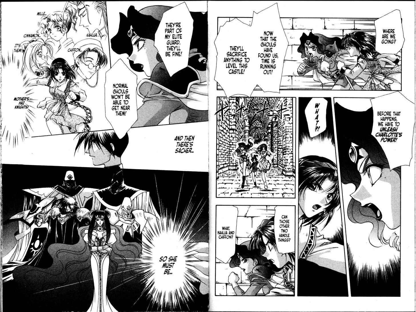 Bakuretsu Hunters Chapter 54 page 4 - Chapter 54 : Sorcerer Hunters Retro (Part 5)