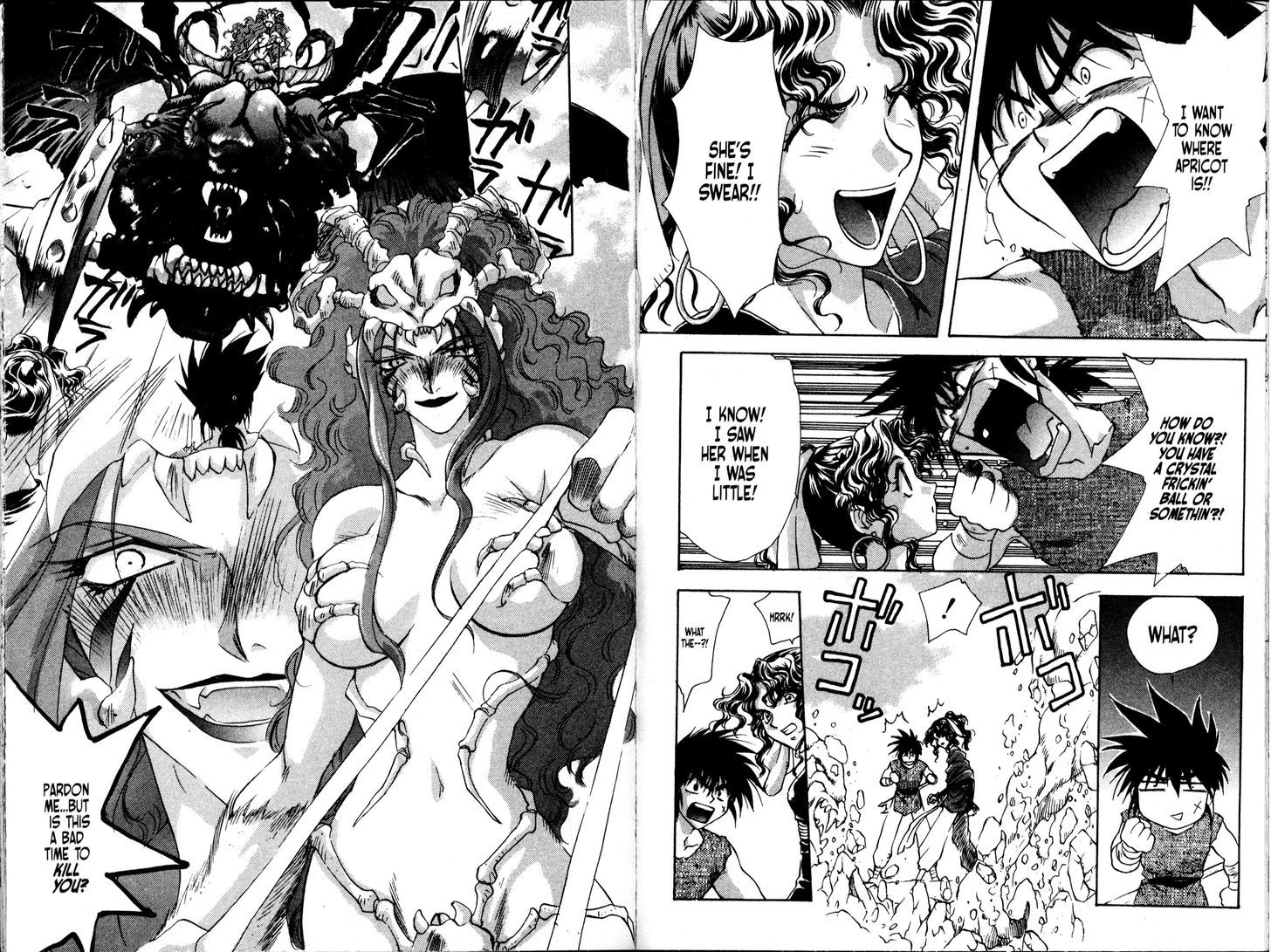 Bakuretsu Hunters Chapter 54 page 6 - Chapter 54 : Sorcerer Hunters Retro (Part 5)