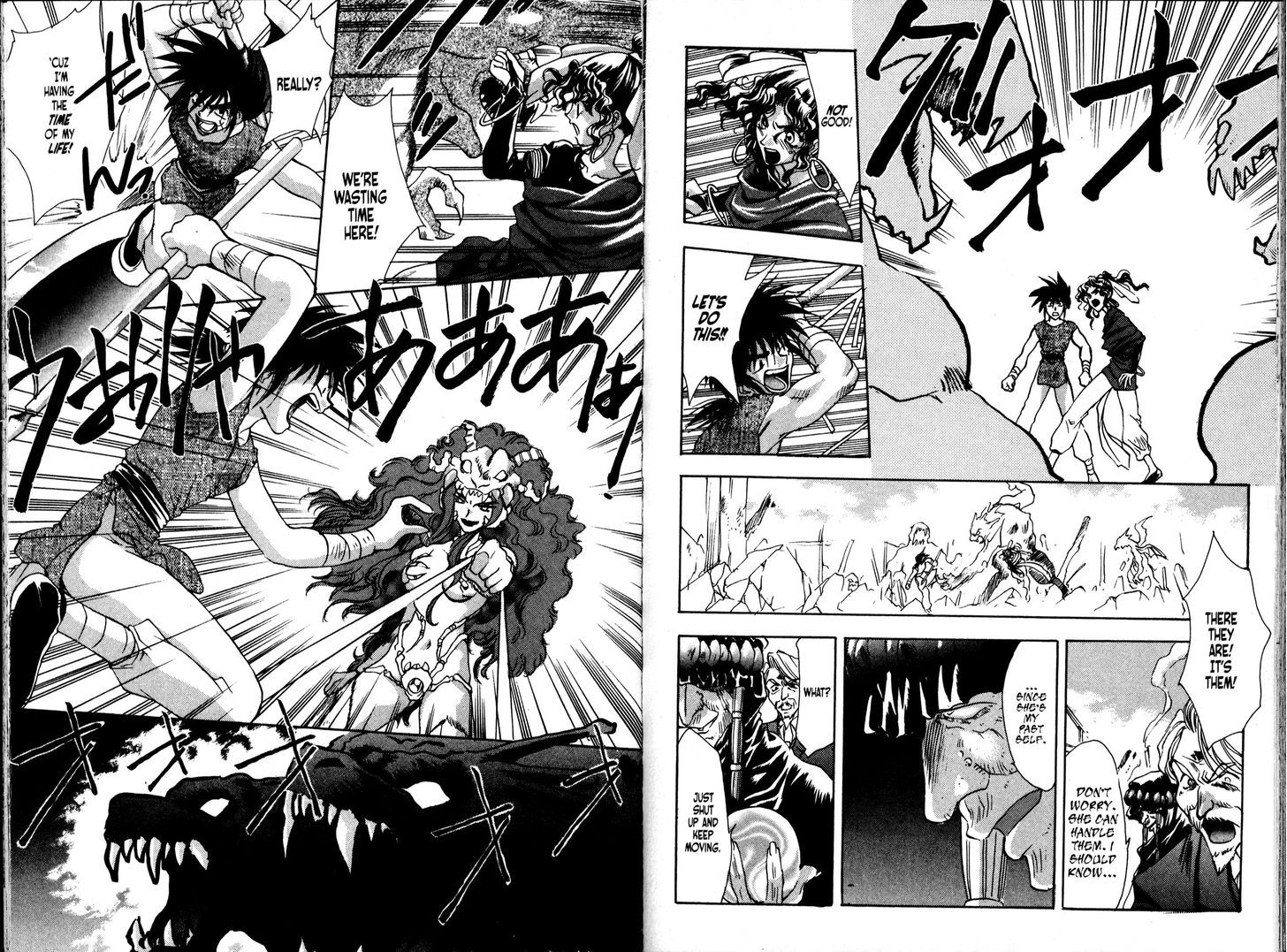 Bakuretsu Hunters Chapter 54 page 7 - Chapter 54 : Sorcerer Hunters Retro (Part 5)