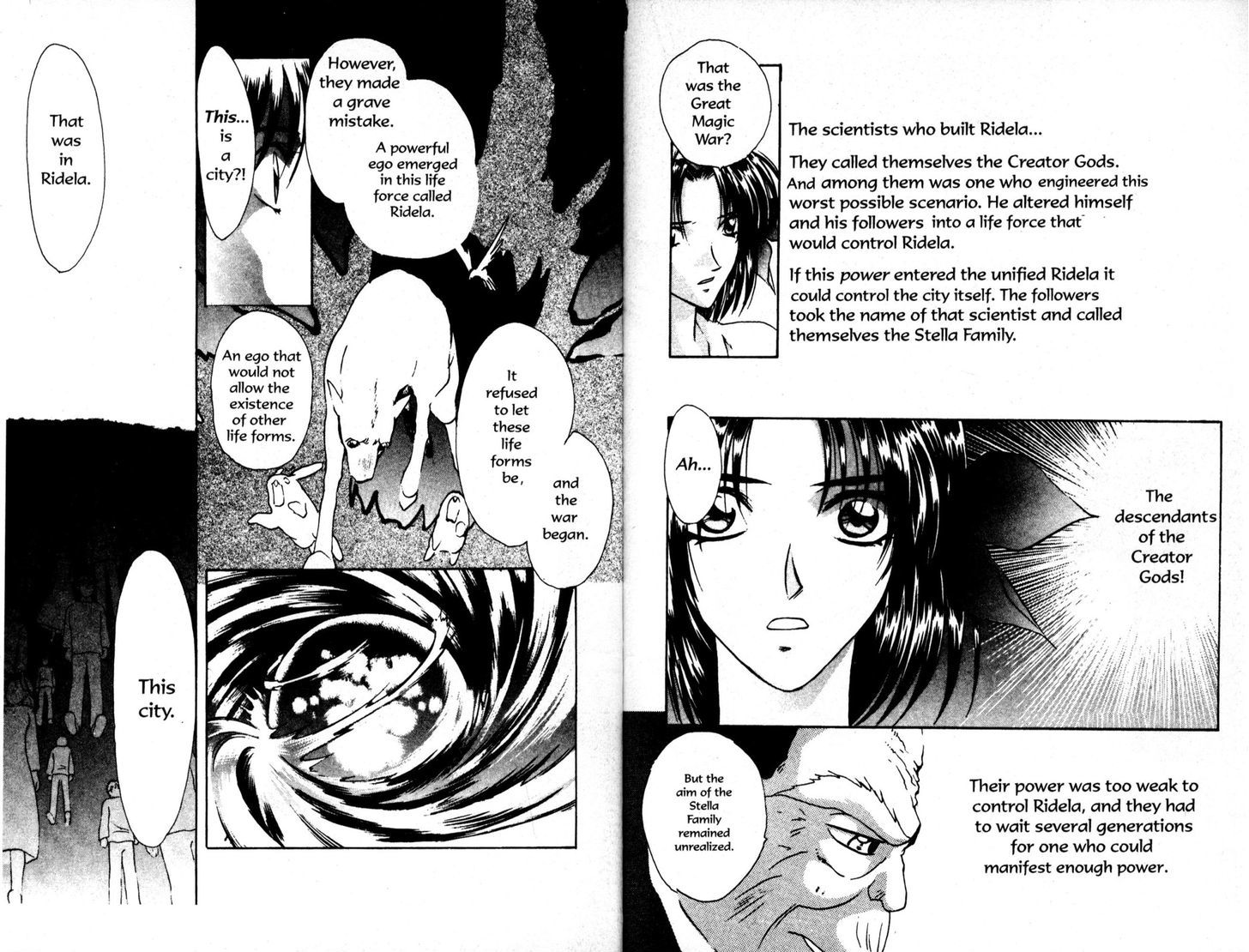 Bakuretsu Hunters Chapter 55 page 15 - Chapter 55 : Sorcerer Hunters Retro (Part 6)