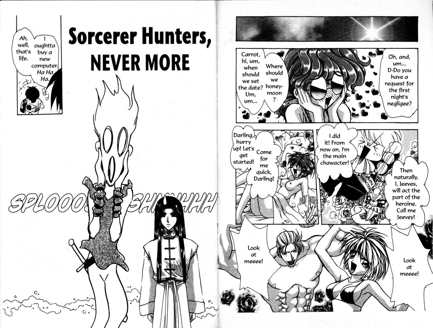 Bakuretsu Hunters Chapter 56 page 11 - Chapter 56 : Sorcerer Hunters Never More