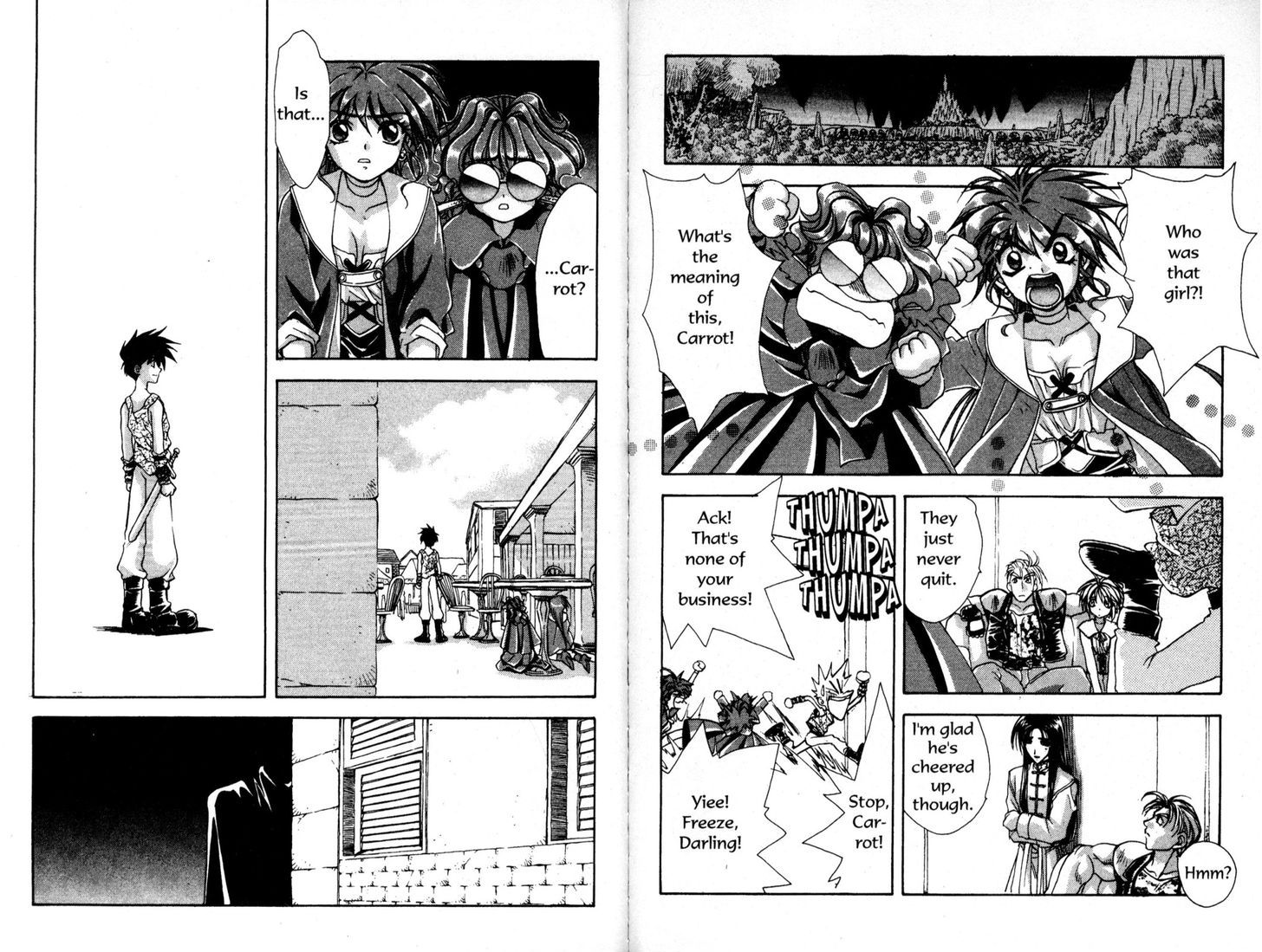 Bakuretsu Hunters Chapter 57 page 12 - Chapter 57 : Premonition of Darkness