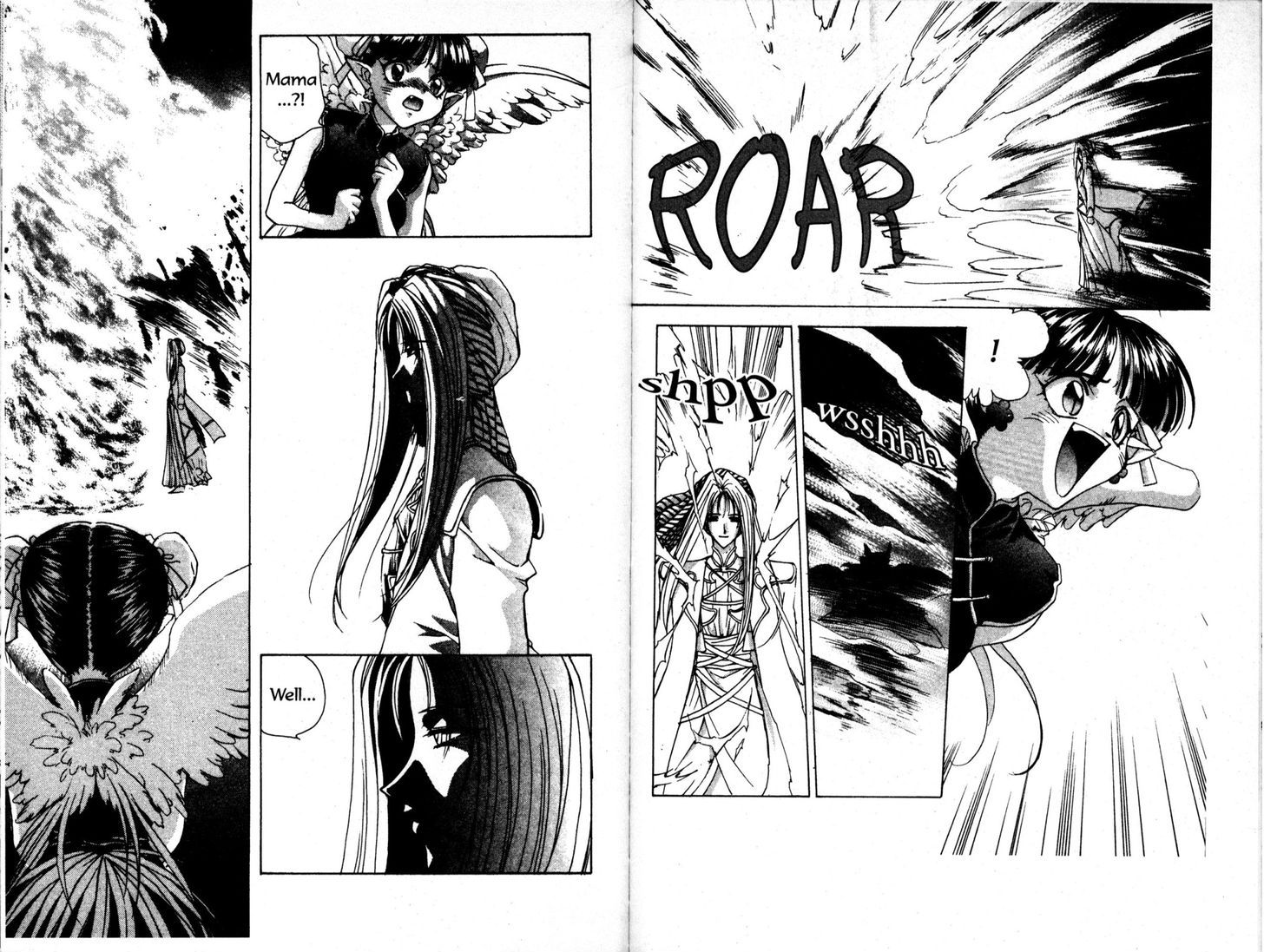 Bakuretsu Hunters Chapter 59 page 2 - Chapter 59 : The Four Lords of Darkness