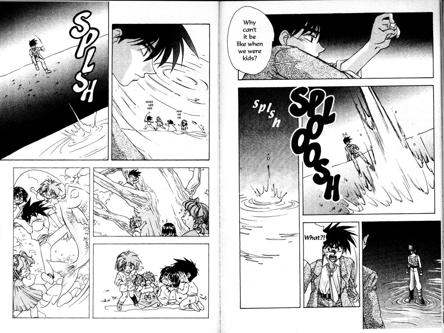 Bakuretsu Hunters Chapter 59 page 7 - Chapter 59 : The Four Lords of Darkness