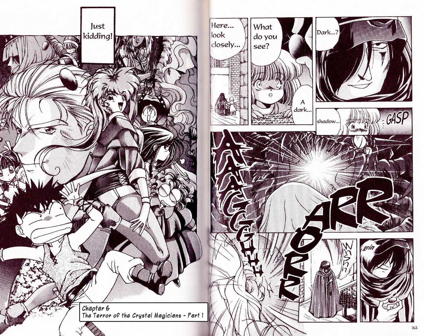 Bakuretsu Hunters Chapter 6 page 2 - Chapter 6 : The Terror of the Crystal Magicians - Part 1