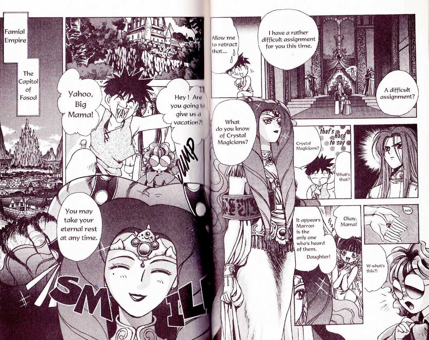 Bakuretsu Hunters Chapter 6 page 3 - Chapter 6 : The Terror of the Crystal Magicians - Part 1