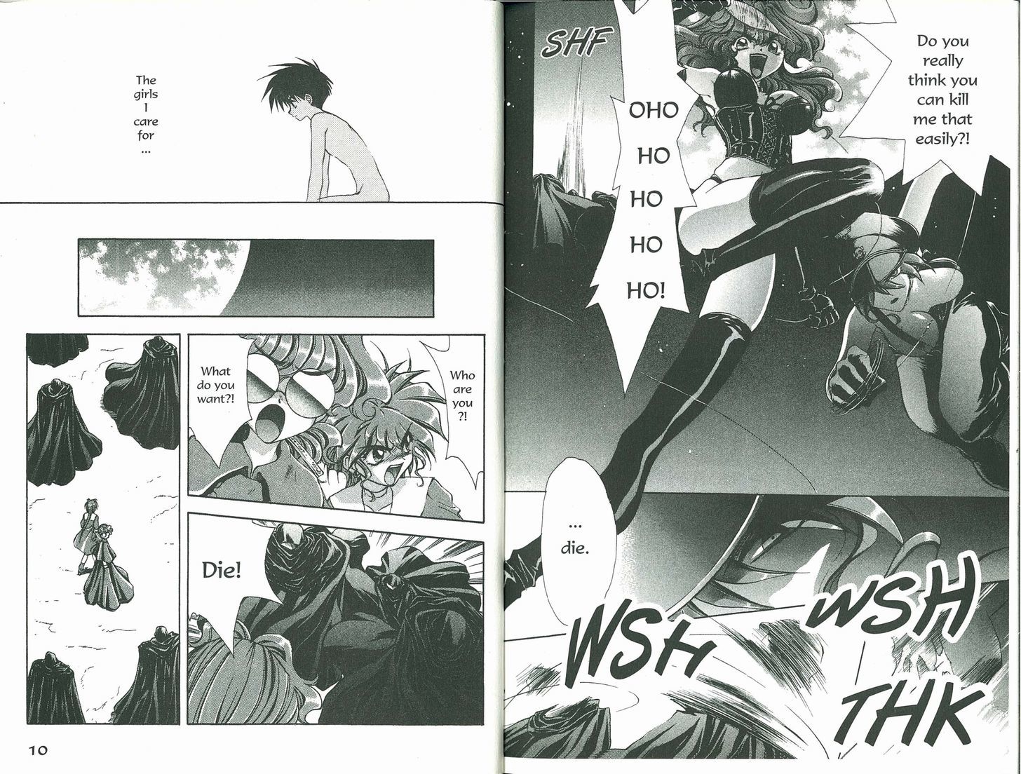 Bakuretsu Hunters Chapter 61 page 7 - Chapter 61 : The Emperor's Awakening