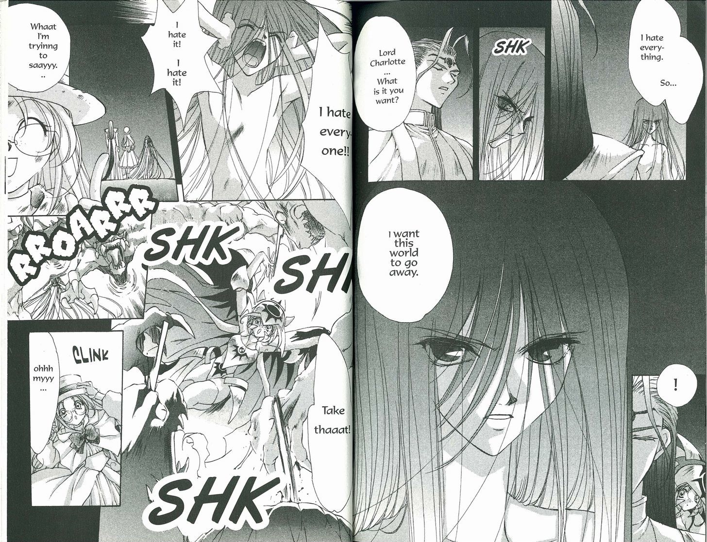 Bakuretsu Hunters Chapter 62 page 10 - Chapter 62 : Charlotte's Wish