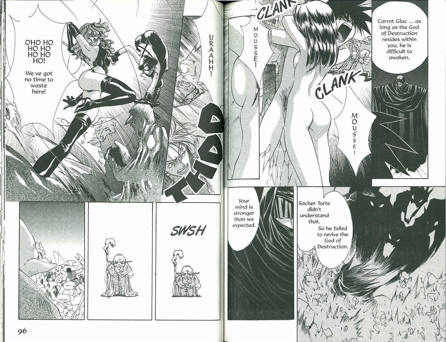 Bakuretsu Hunters Chapter 63 page 14 - Chapter 63 : Apricot's Protection