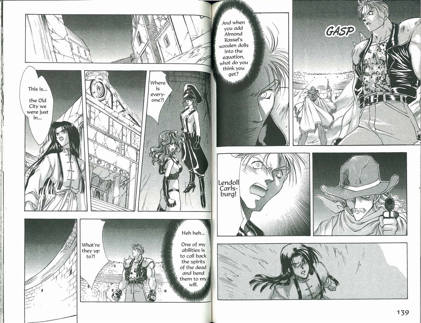 Bakuretsu Hunters Chapter 64 page 14 - Chapter 64 : Dark Mother