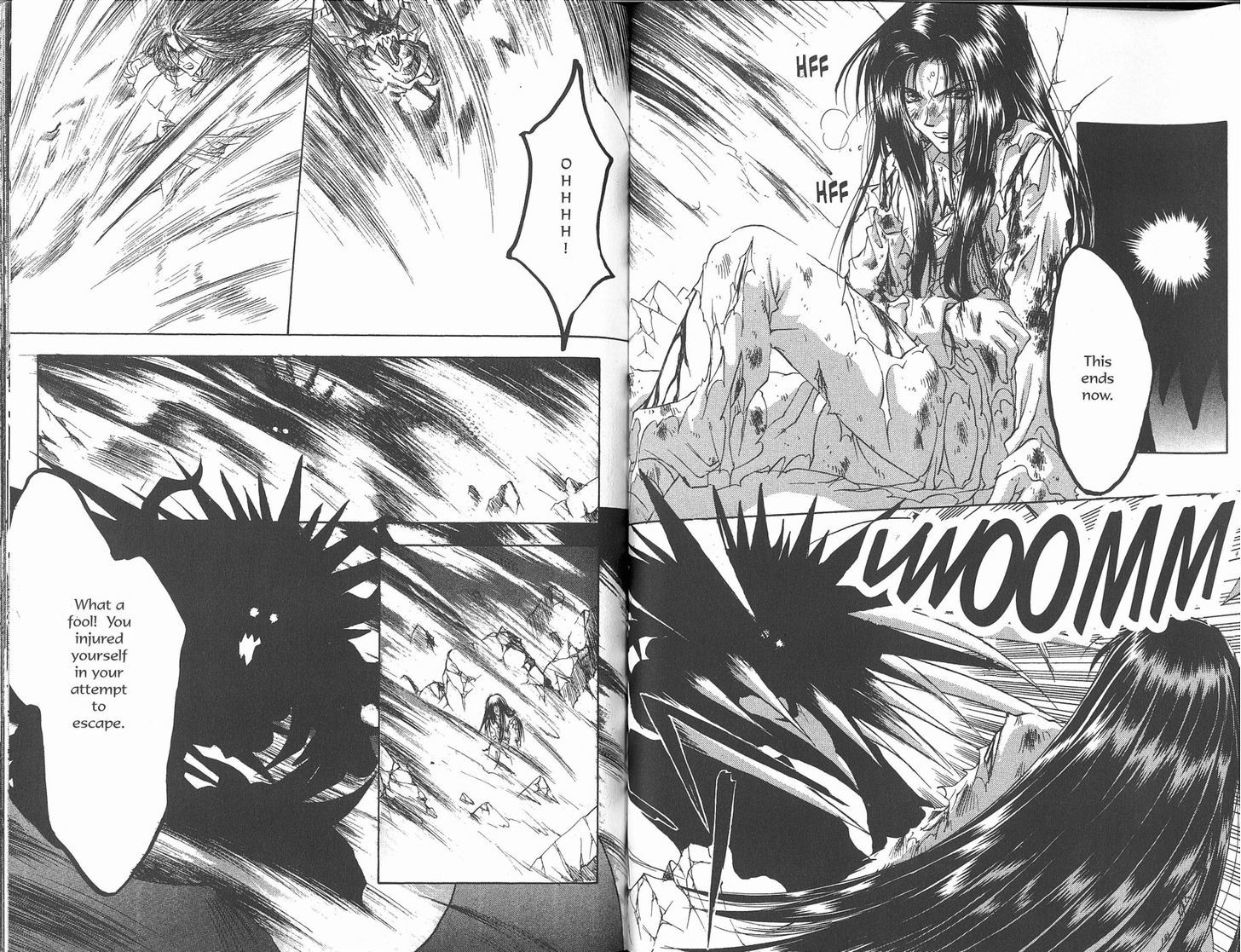 Bakuretsu Hunters Chapter 65 page 17 - Chapter 65 : Death Match