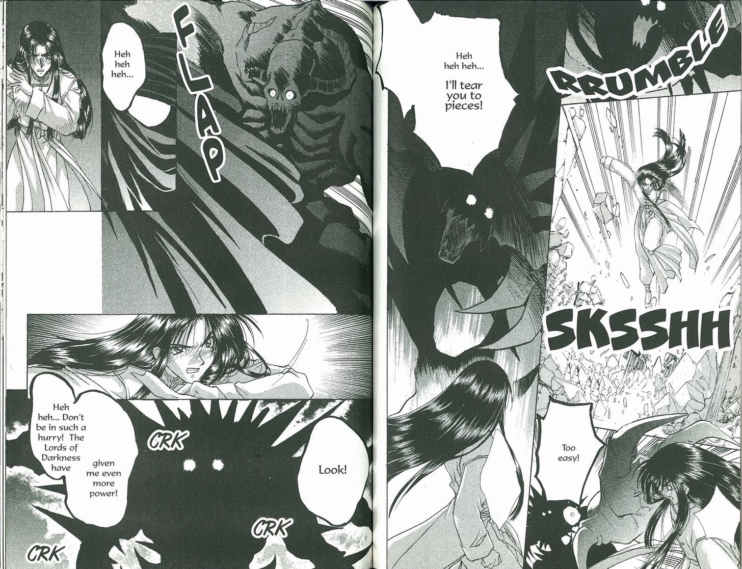 Bakuretsu Hunters Chapter 65 page 2 - Chapter 65 : Death Match