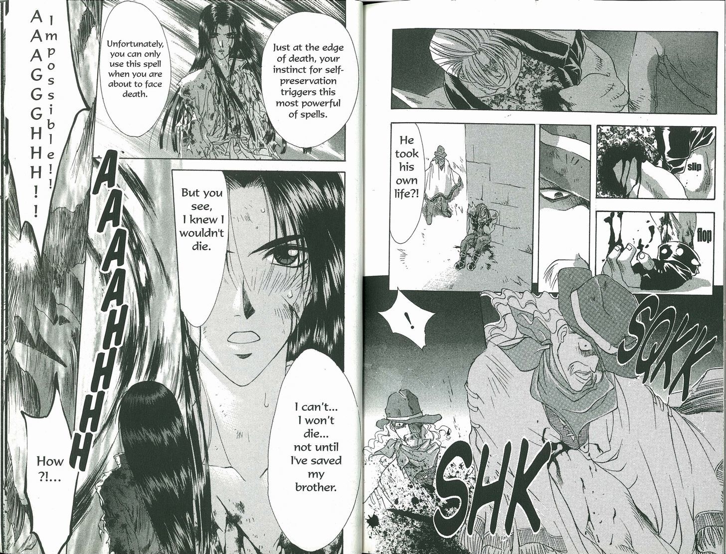 Bakuretsu Hunters Chapter 66 page 14 - Chapter 66 : The Human Heart
