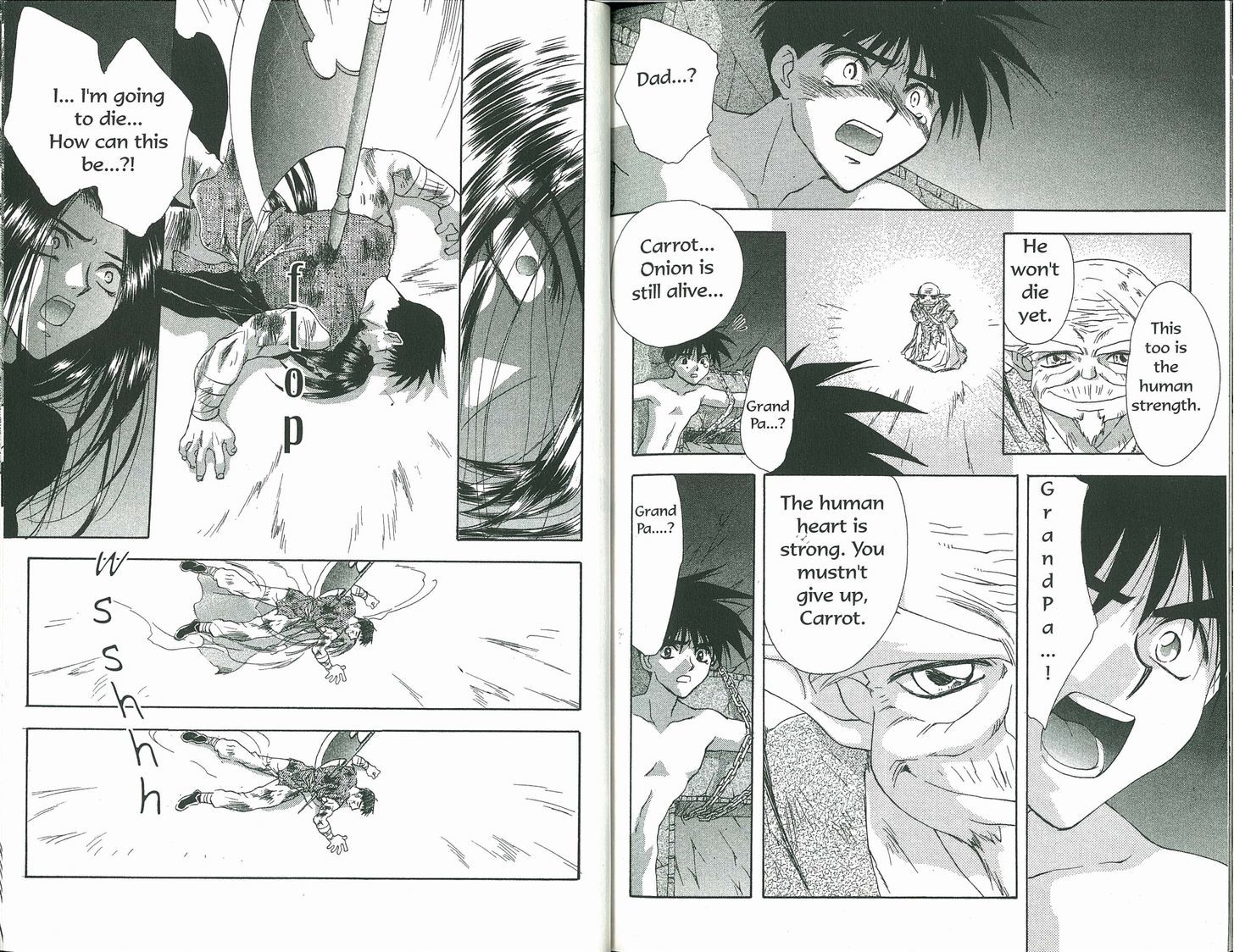 Bakuretsu Hunters Chapter 66 page 19 - Chapter 66 : The Human Heart