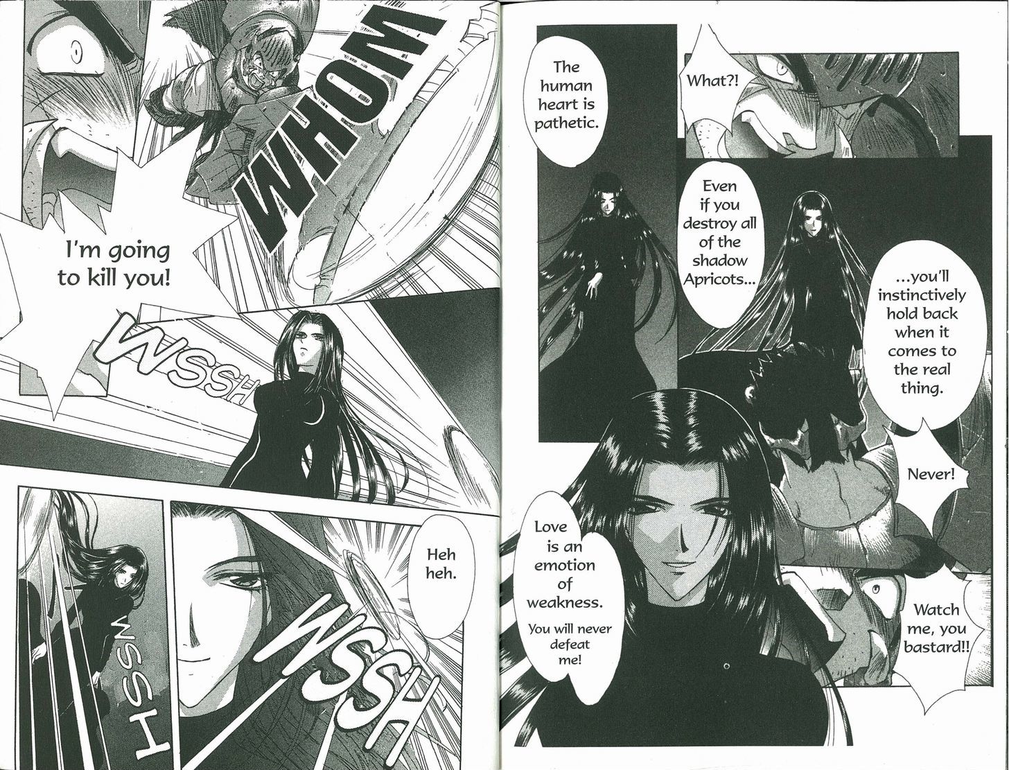 Bakuretsu Hunters Chapter 66 page 8 - Chapter 66 : The Human Heart