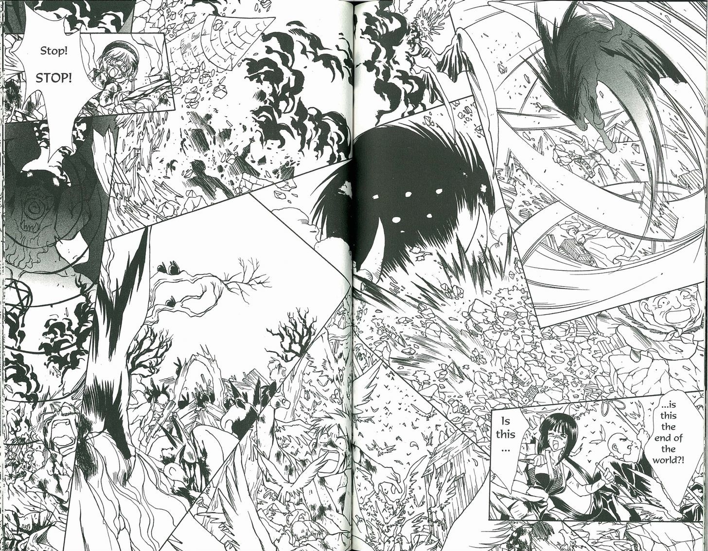 Bakuretsu Hunters Chapter 68 page 8 - Chapter 68 : The Light in the Midst of Destruction
