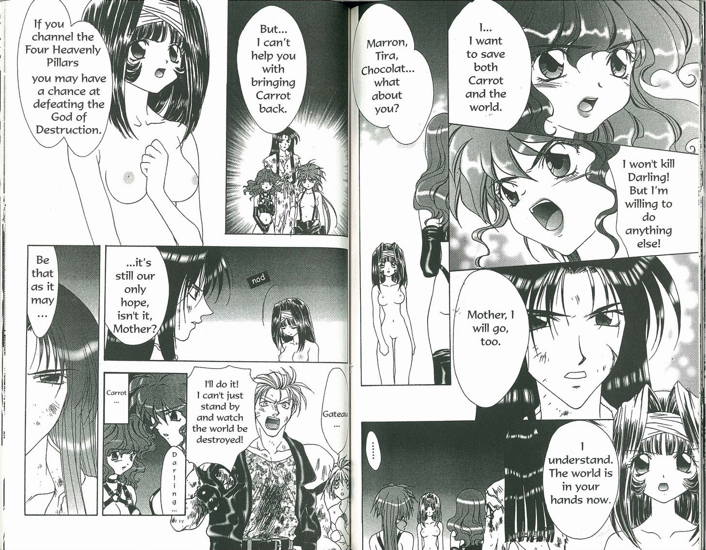 Bakuretsu Hunters Chapter 69 page 5 - Chapter 69 : The Awakening of the Four Heavenly Pillars