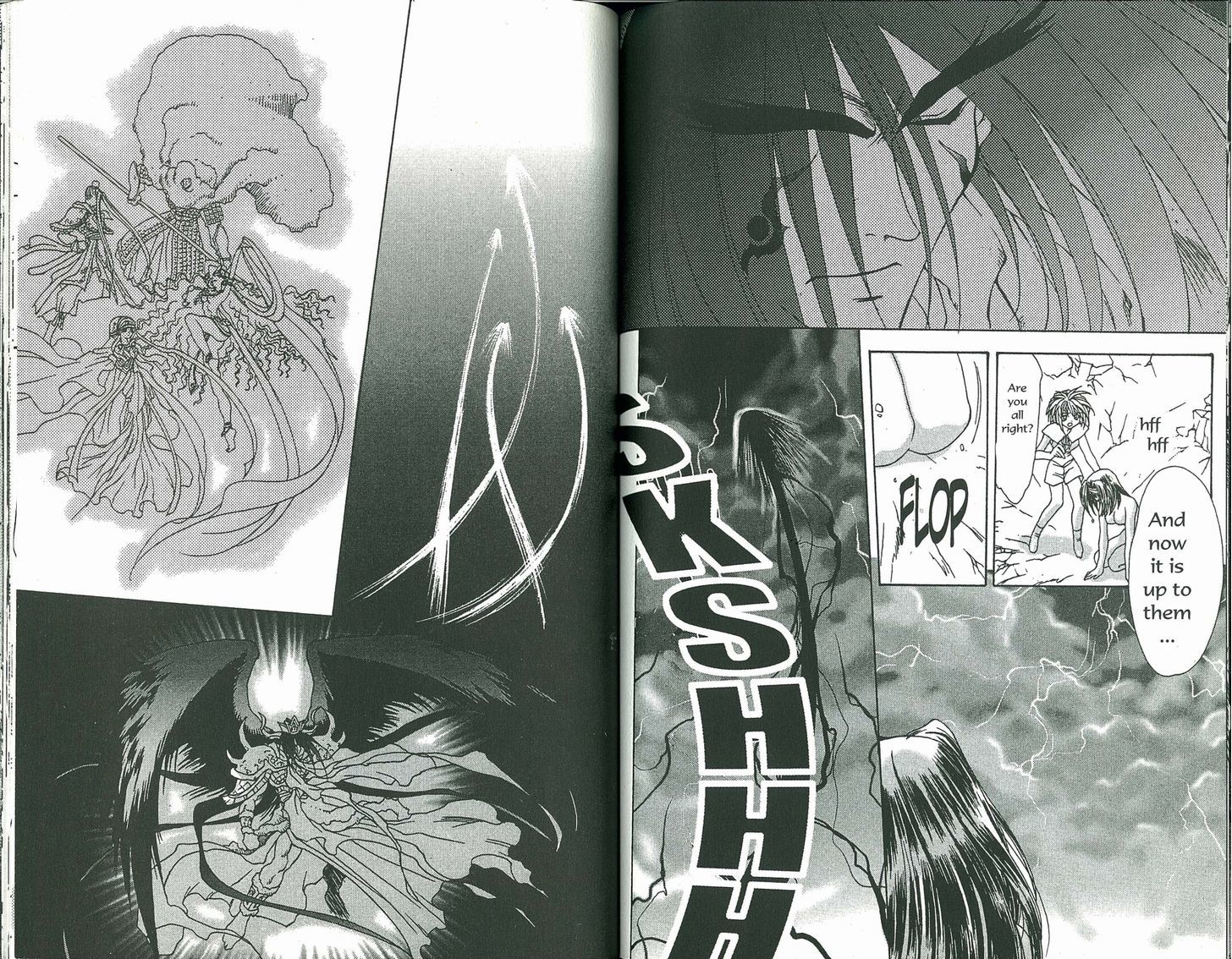 Bakuretsu Hunters Chapter 69 page 8 - Chapter 69 : The Awakening of the Four Heavenly Pillars