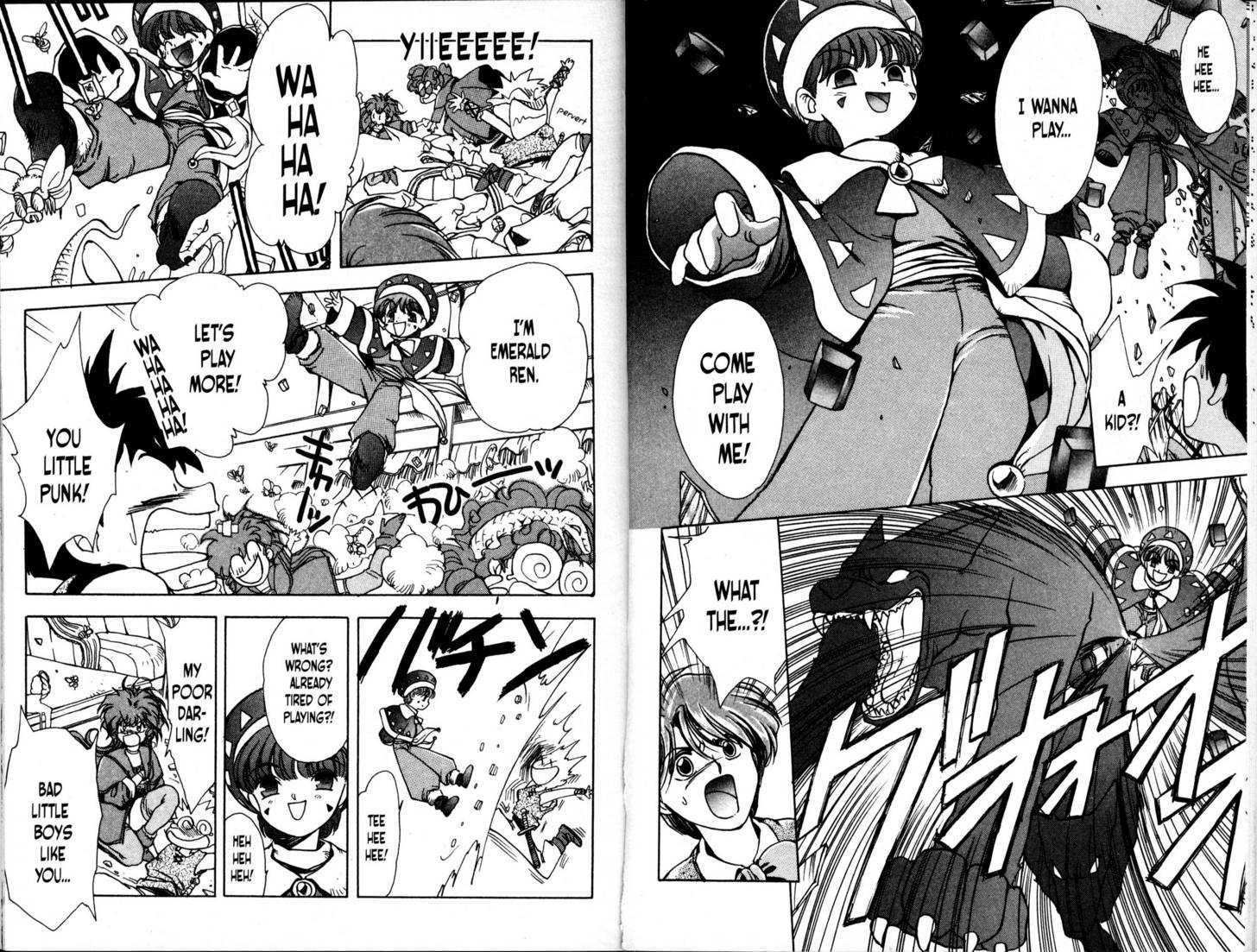 Bakuretsu Hunters Chapter 7 page 16 - Chapter 7