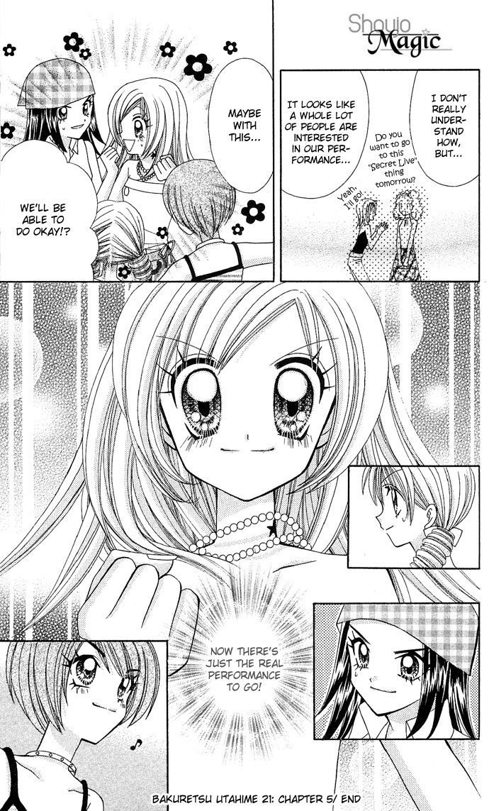 Bakuretsu Utahime 21 Chapter 5 page 34 - Chapter 5