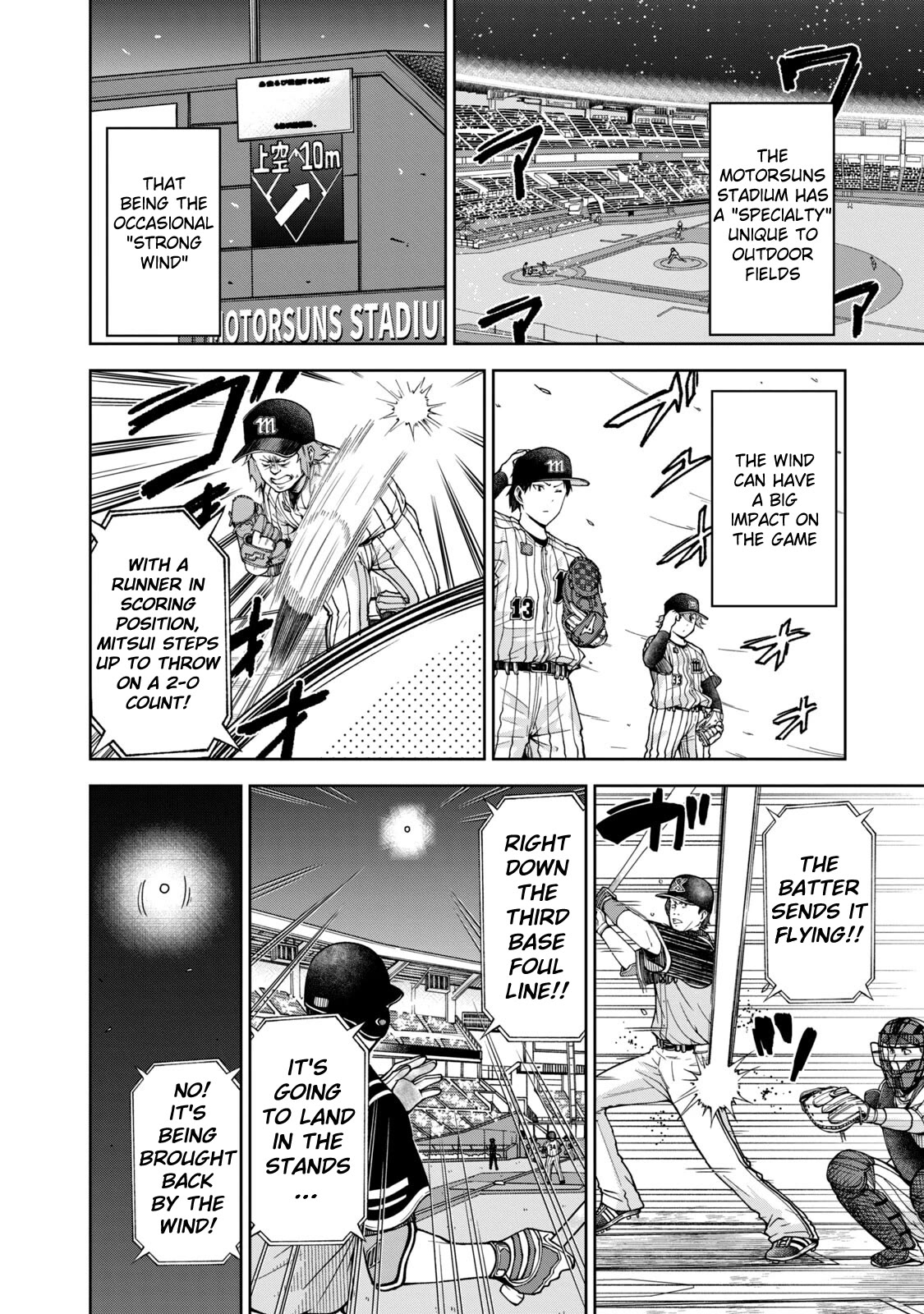 Ballpark de Tsukamaete! Chapter 23 page 2 - Chapter 23: It’s all because of the wind
