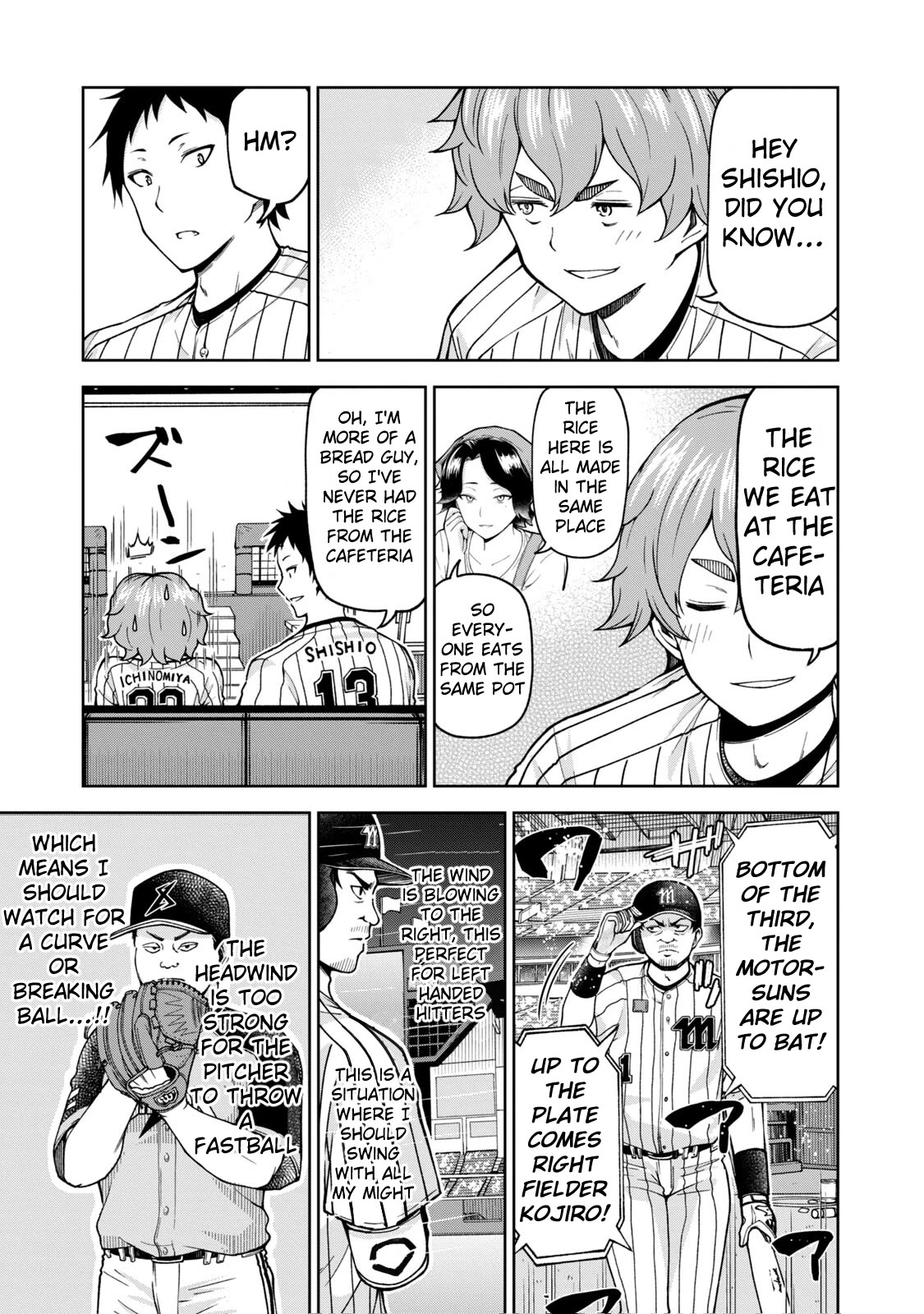 Ballpark de Tsukamaete! Chapter 23 page 5 - Chapter 23: It’s all because of the wind
