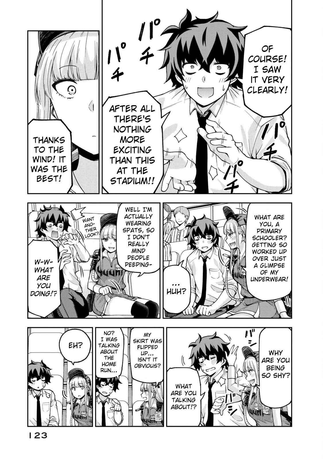 Ballpark de Tsukamaete! Chapter 23 page 9 - Chapter 23: It’s all because of the wind