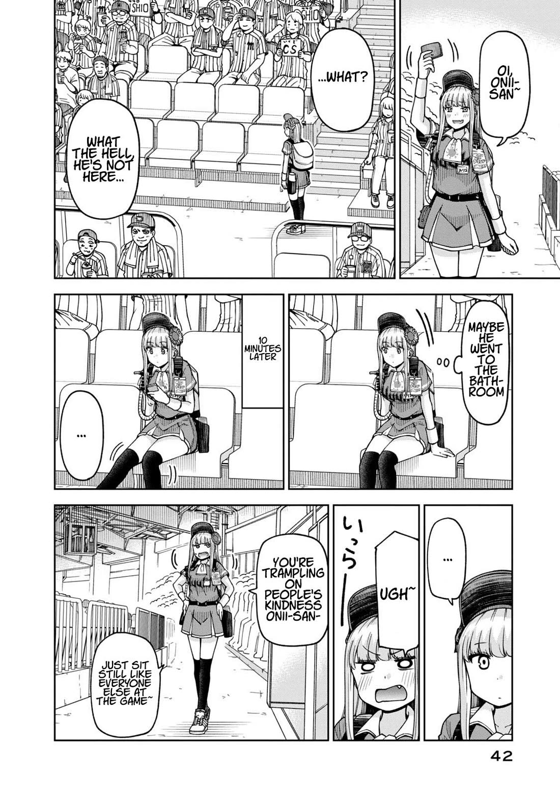 Ballpark de Tsukamaete! Chapter 27 page 6 - Chapter 27: Murata-san