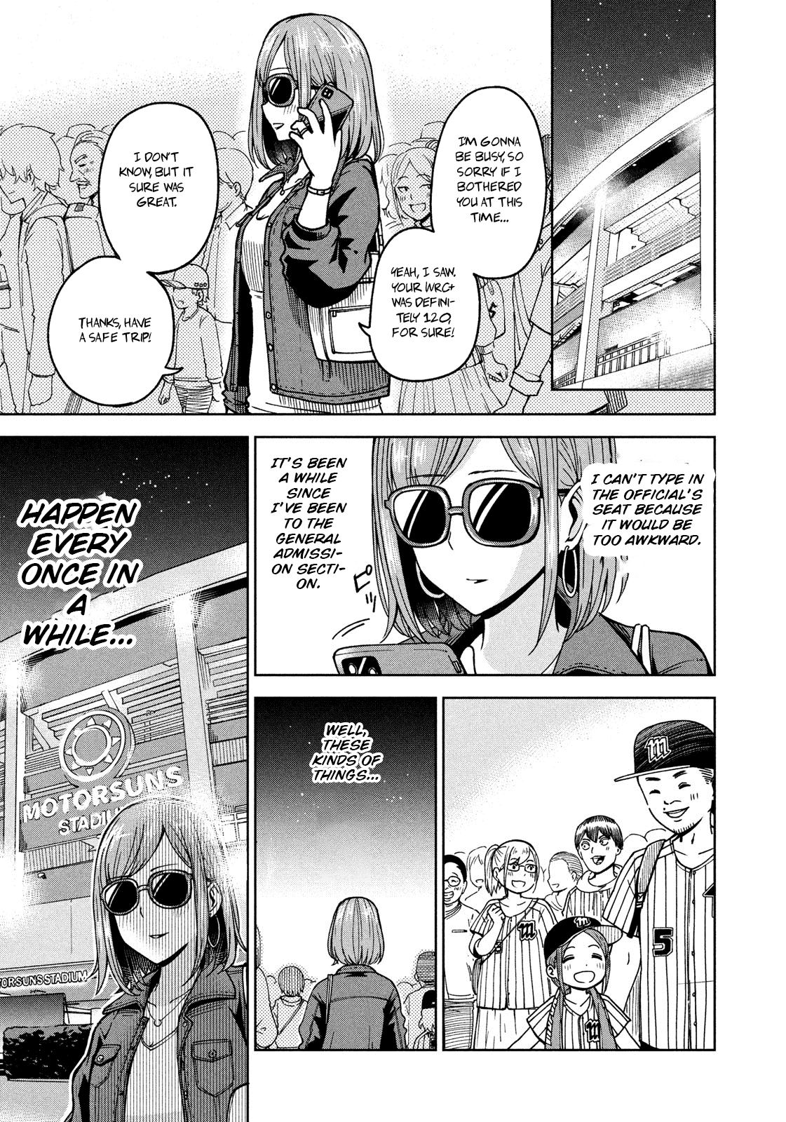 Ballpark de Tsukamaete! Chapter 3 page 12 - Chapter 3: A Baseball Fan