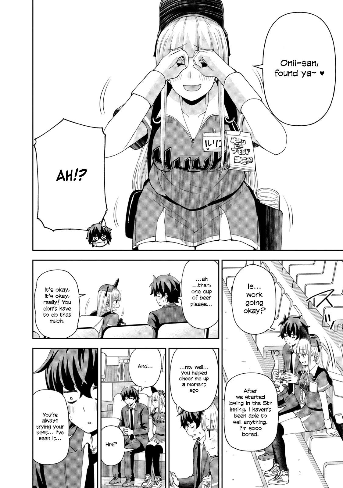 Ballpark de Tsukamaete! Chapter 8 page 10 - Chapter 8: Hip, Hip! Hurray!