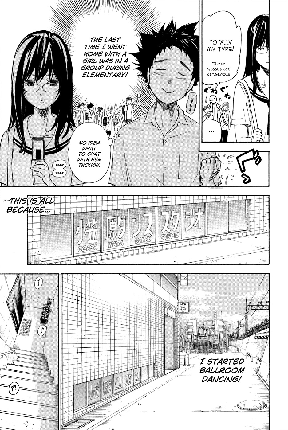 Ballroom e Youkoso Chapter 2.1 page 4 - Chapter 2.1: Shadowing Basics