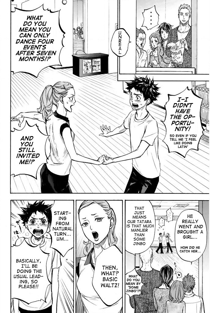 Ballroom e Youkoso Chapter 22 page 12 - Chapter 22: Swap the Lead