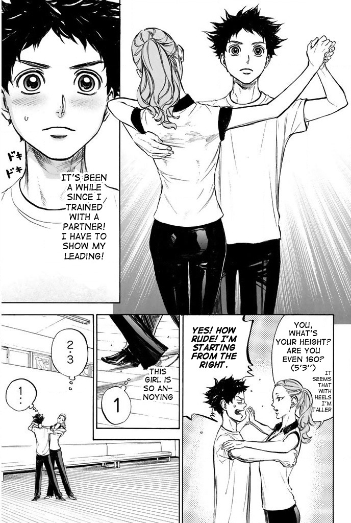 Ballroom e Youkoso Chapter 22 page 13 - Chapter 22: Swap the Lead