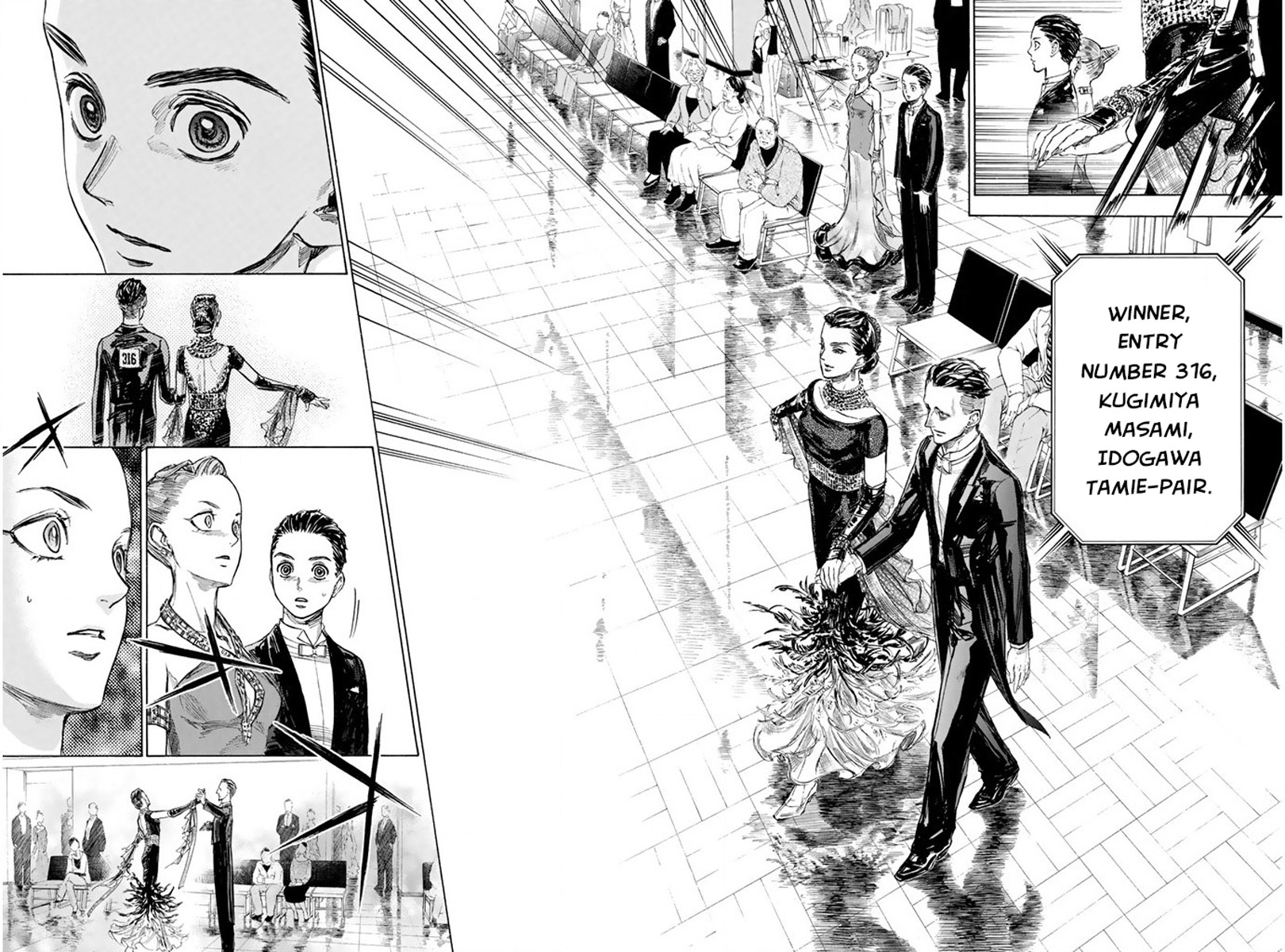 Ballroom e Youkoso Chapter 25 page 9 - Chapter 25: So Sneaky